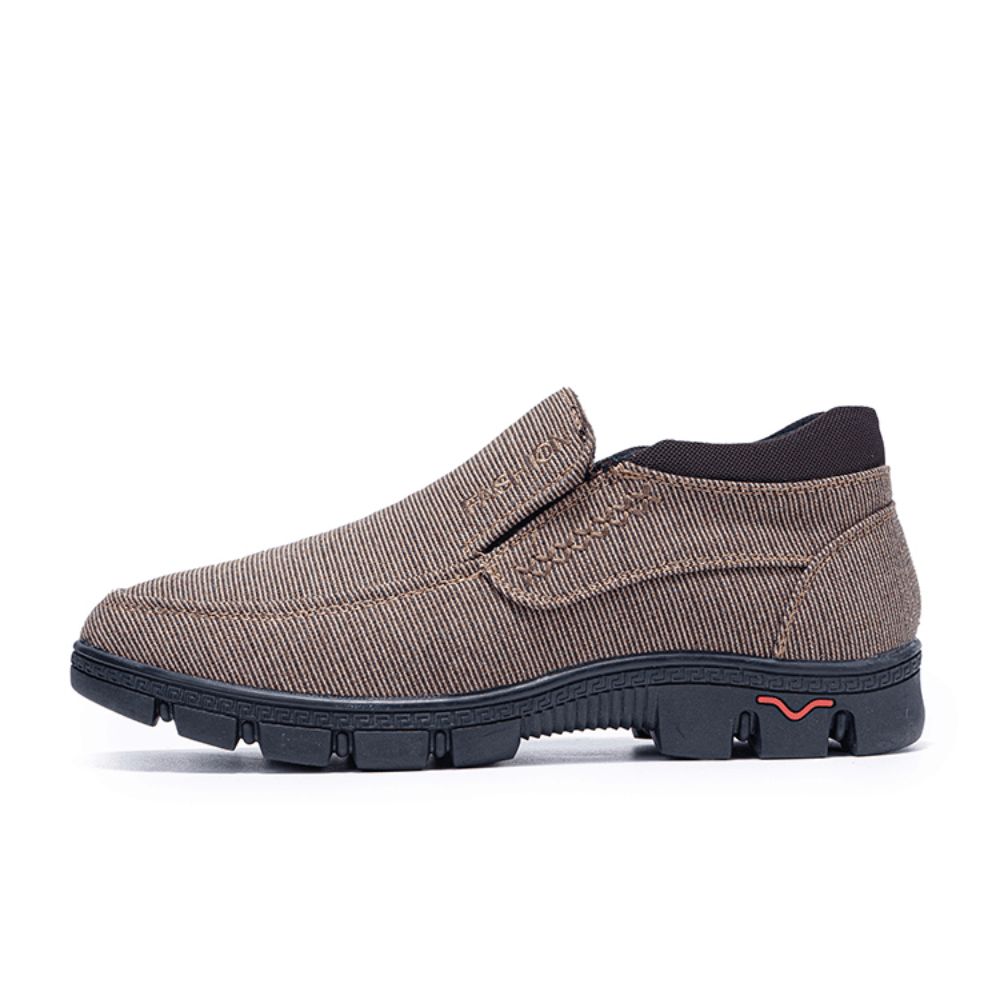 Heren Antislip Warm Gevoerde Comfortabele Oude Peking Casual Katoenen Schoenen