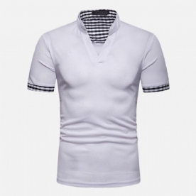 Golfshirts Met V-Hals Heren