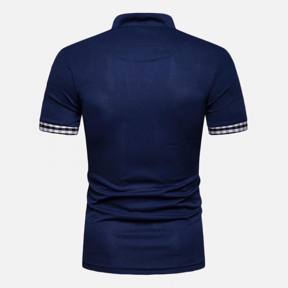 Golfshirts Met V-Hals Heren