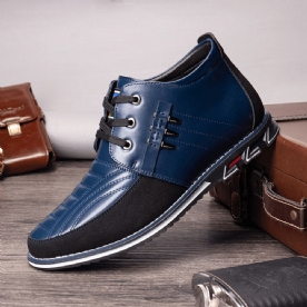 Heren Klassieke Soft Sole Lace-Up Business Casual Enkellaarsjes