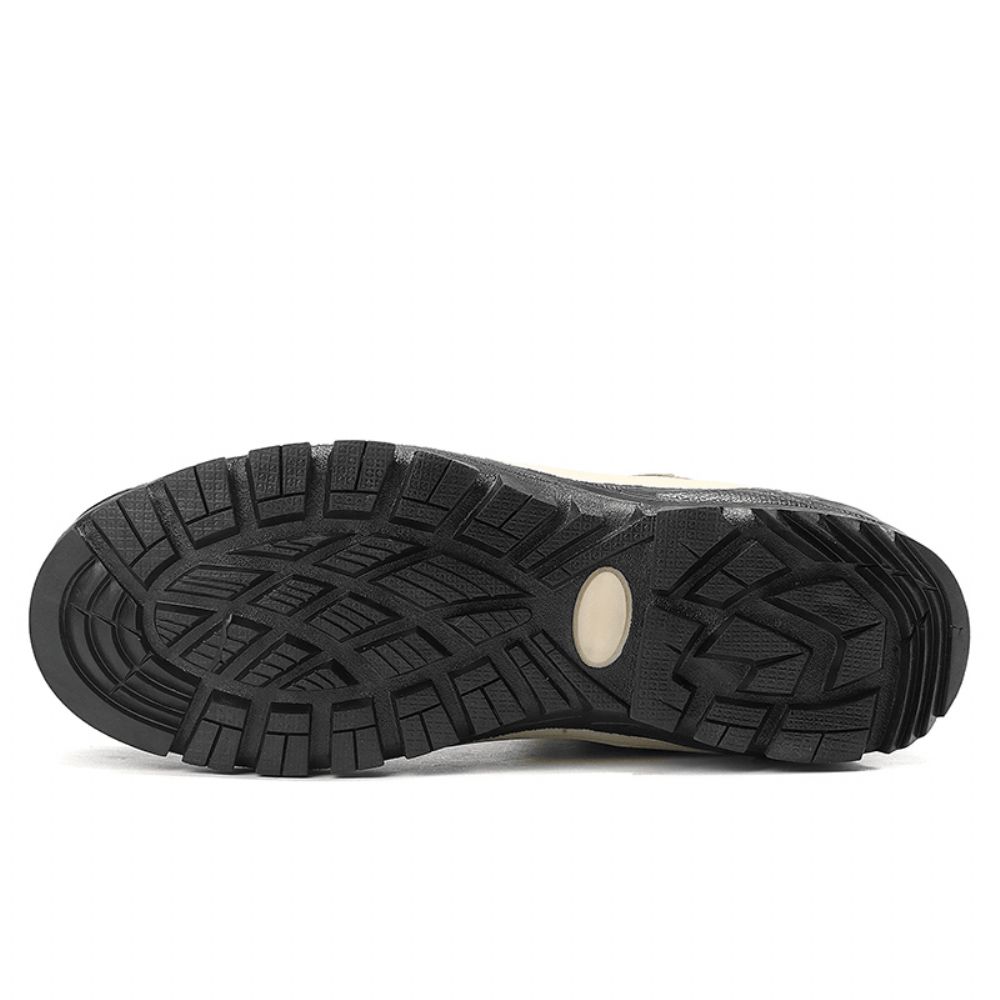 Heren Outdoor Waterdichte Antislip Lederen Wandelschoenen