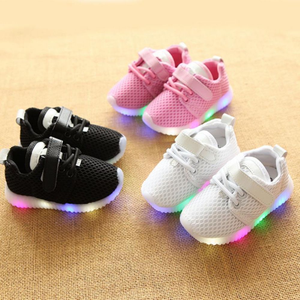 Gloeiende Led-Zomersneakers Kinderen