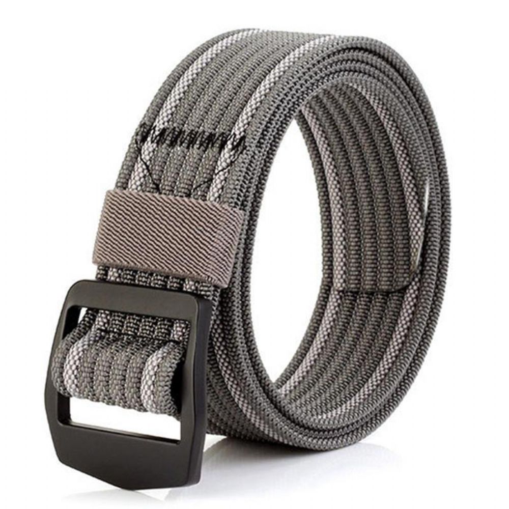 120 Cm Heren Stretch Gevlochten Elastisch Geweven Nylon Militaire Riemen Outdoor Sport Tactische Riem