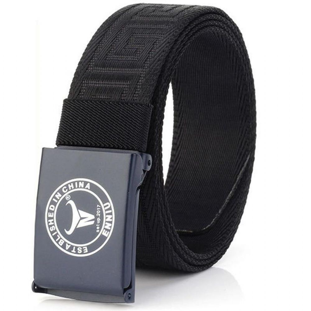 3.8*120Cm Mannen Outdoor Casual Nylon Riem Tactische Taille Riem