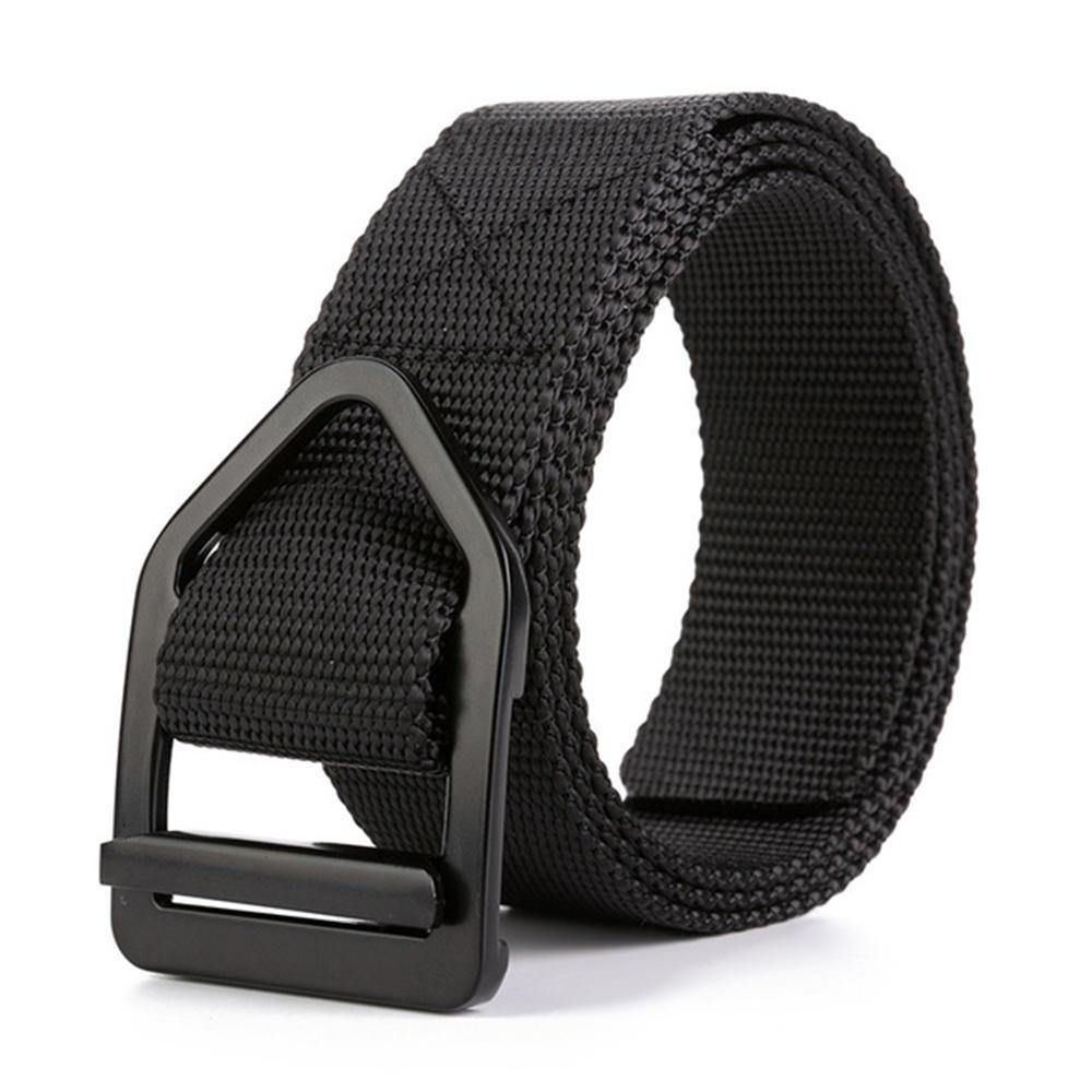 3.8 Cm Nylon Riem Heren Casual Gladde Gesp Riem Wandelen Tactische Riem