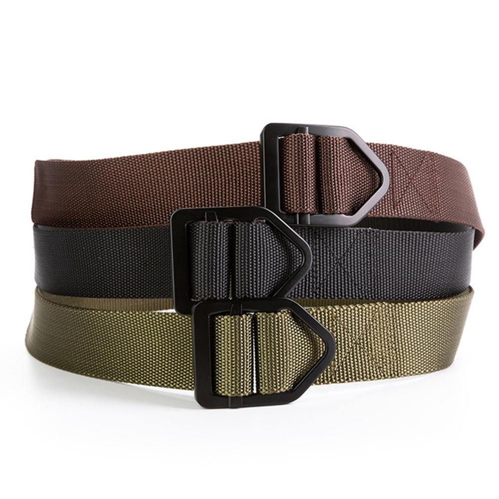 3.8 Cm Nylon Riem Heren Casual Gladde Gesp Riem Wandelen Tactische Riem