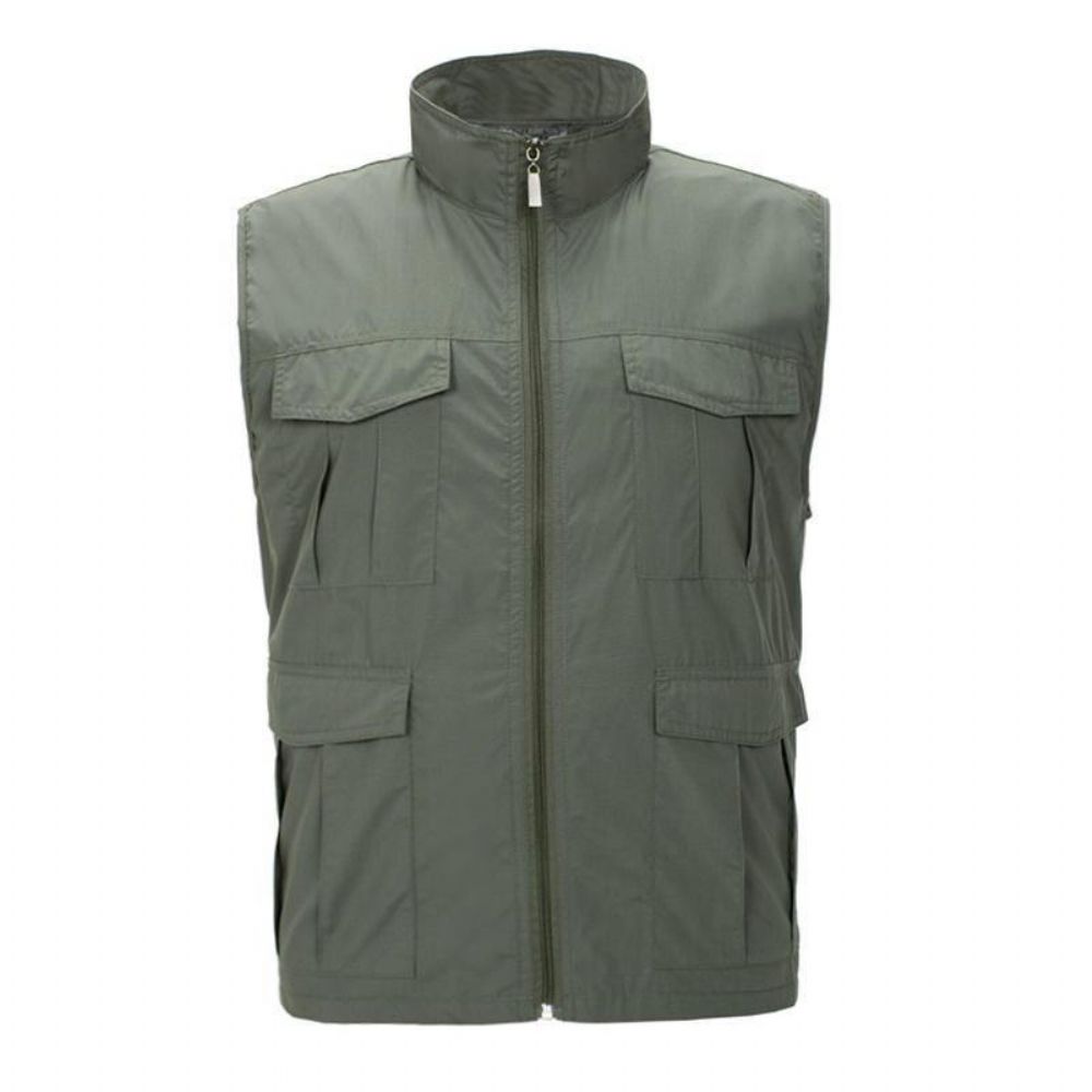 Waterdicht Qiuck Dry Ademend Outdoor Utility Vest Heren