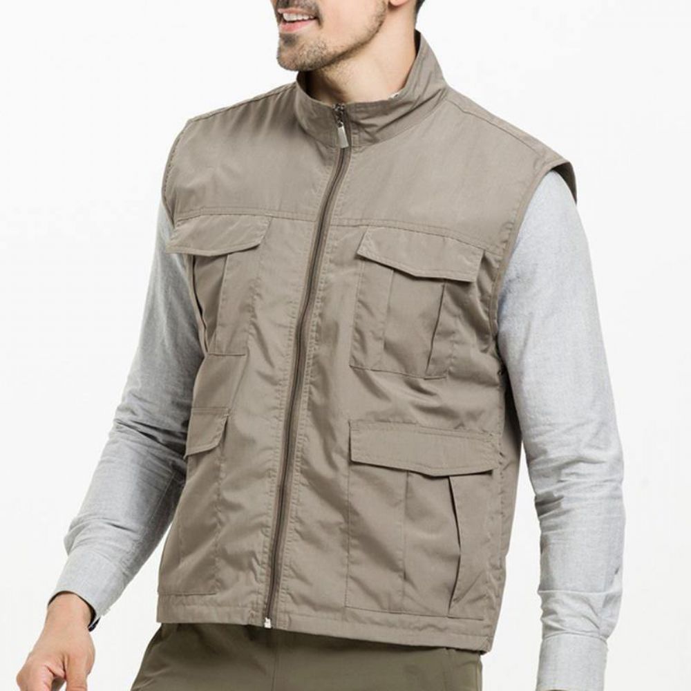 Waterdicht Qiuck Dry Ademend Outdoor Utility Vest Heren