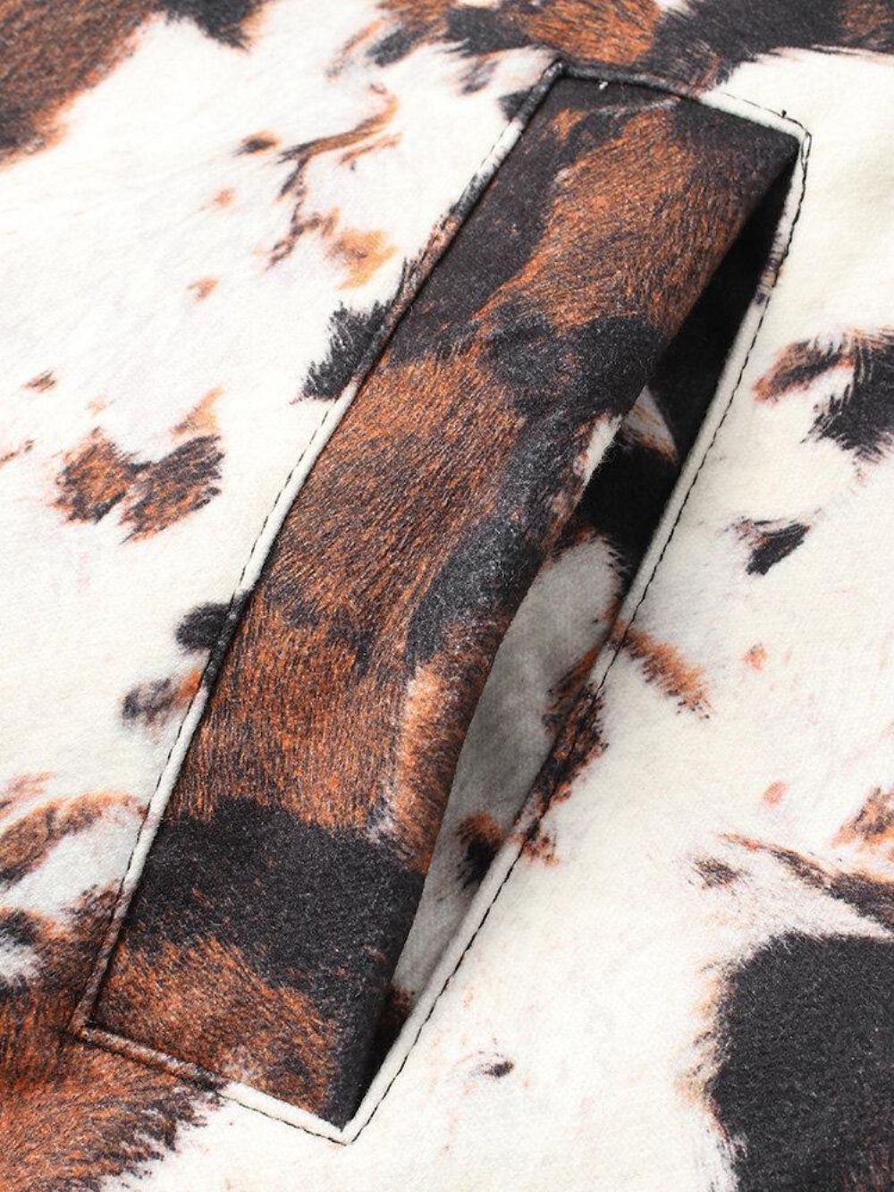 Halflange Trenchcoats Met Abstracte Print Enkele Rij Knopen Heren