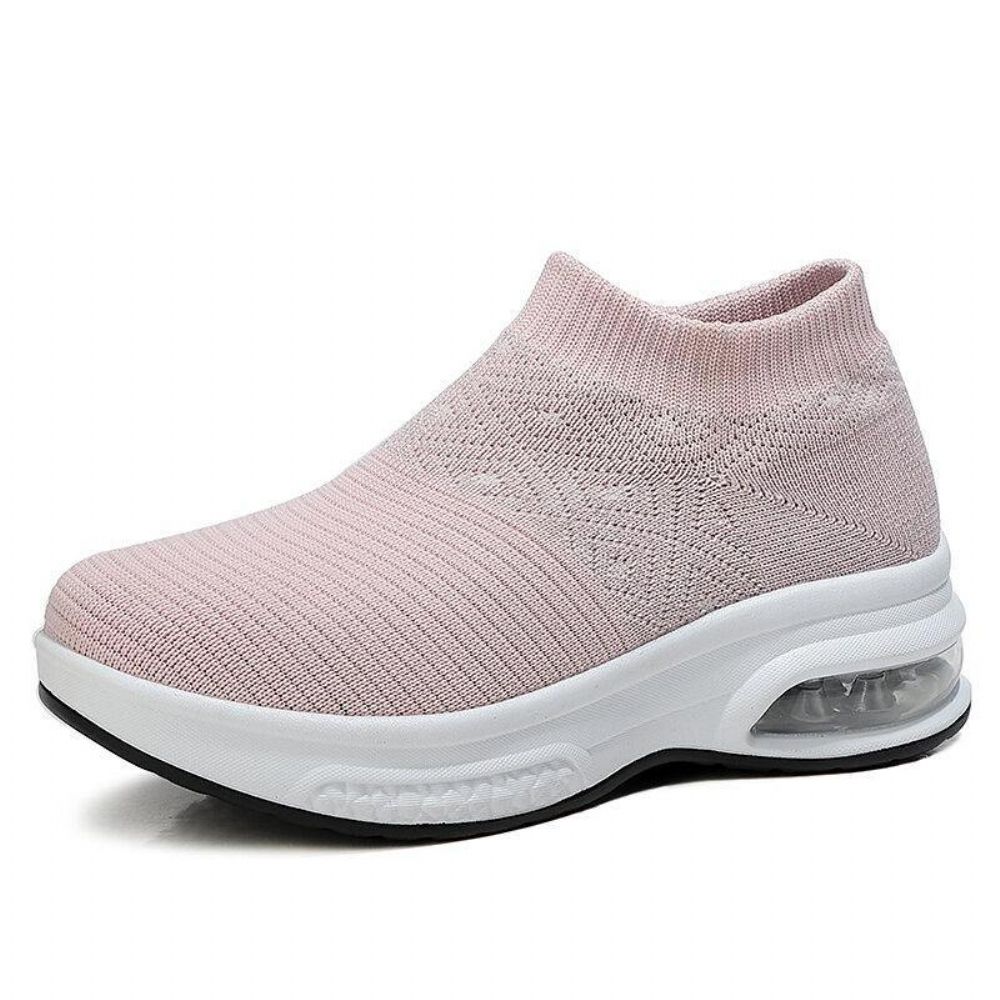 Dames Casual Gebreide Sport Eenvoud Comfortabele Hardloopschoenen