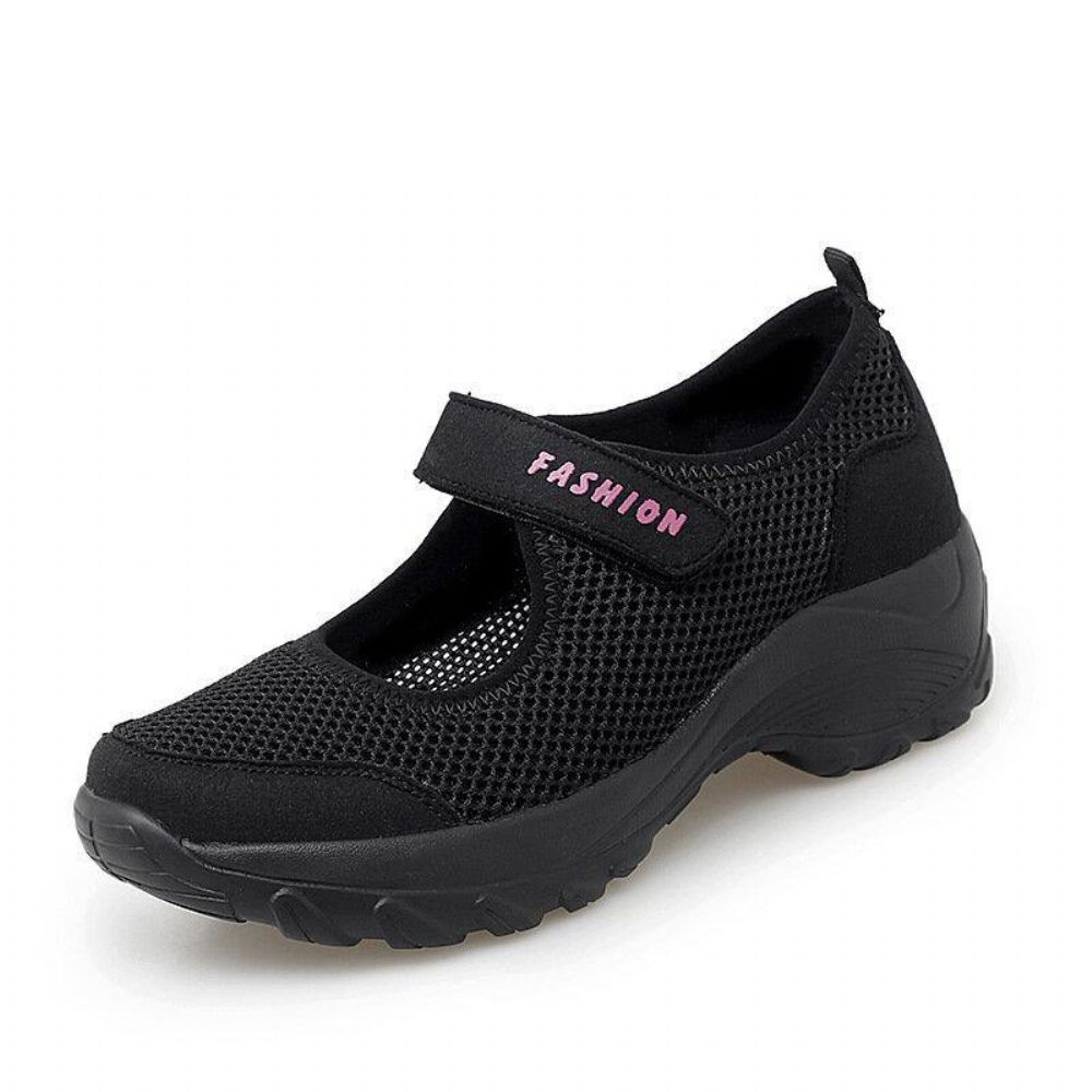 Dames Grote Maat Ademend Mesh Platform Outdoor Sportschoenen