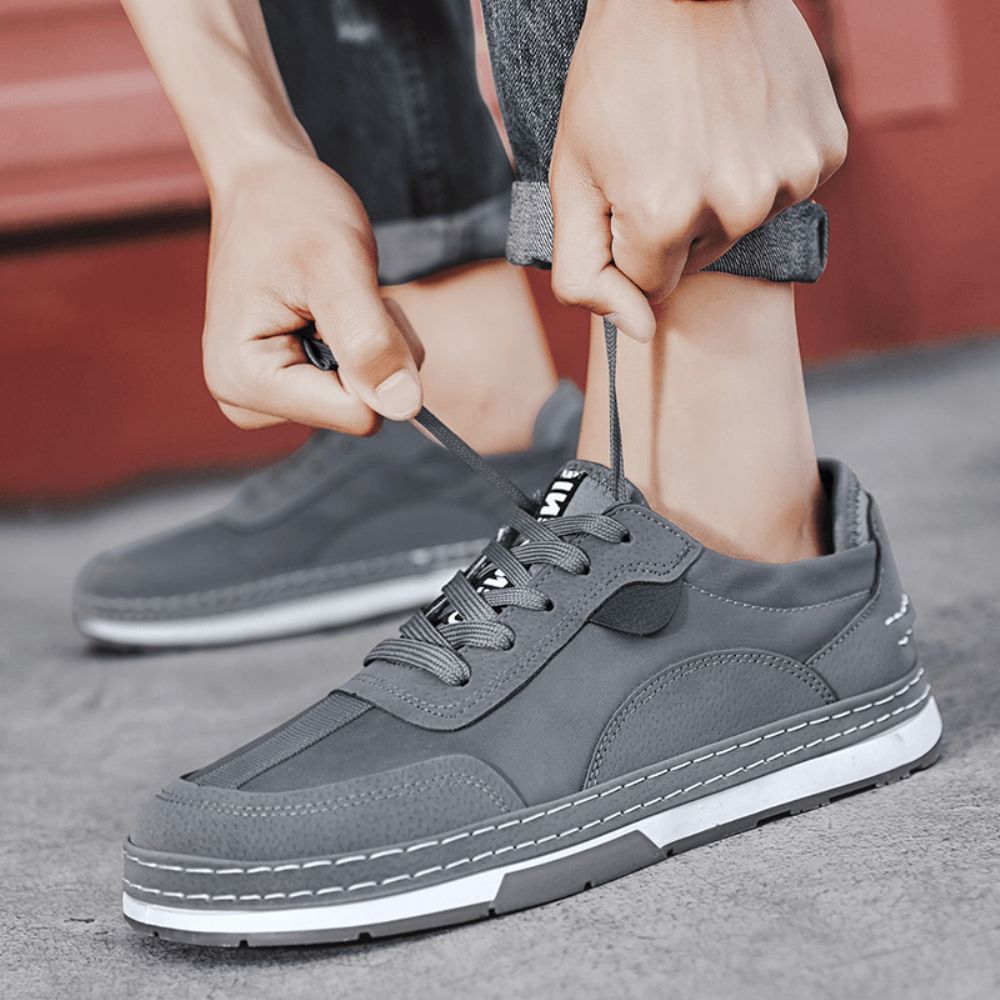 Heren Ademende Non Slip Lace-Up Outdoor Casual Schoenen