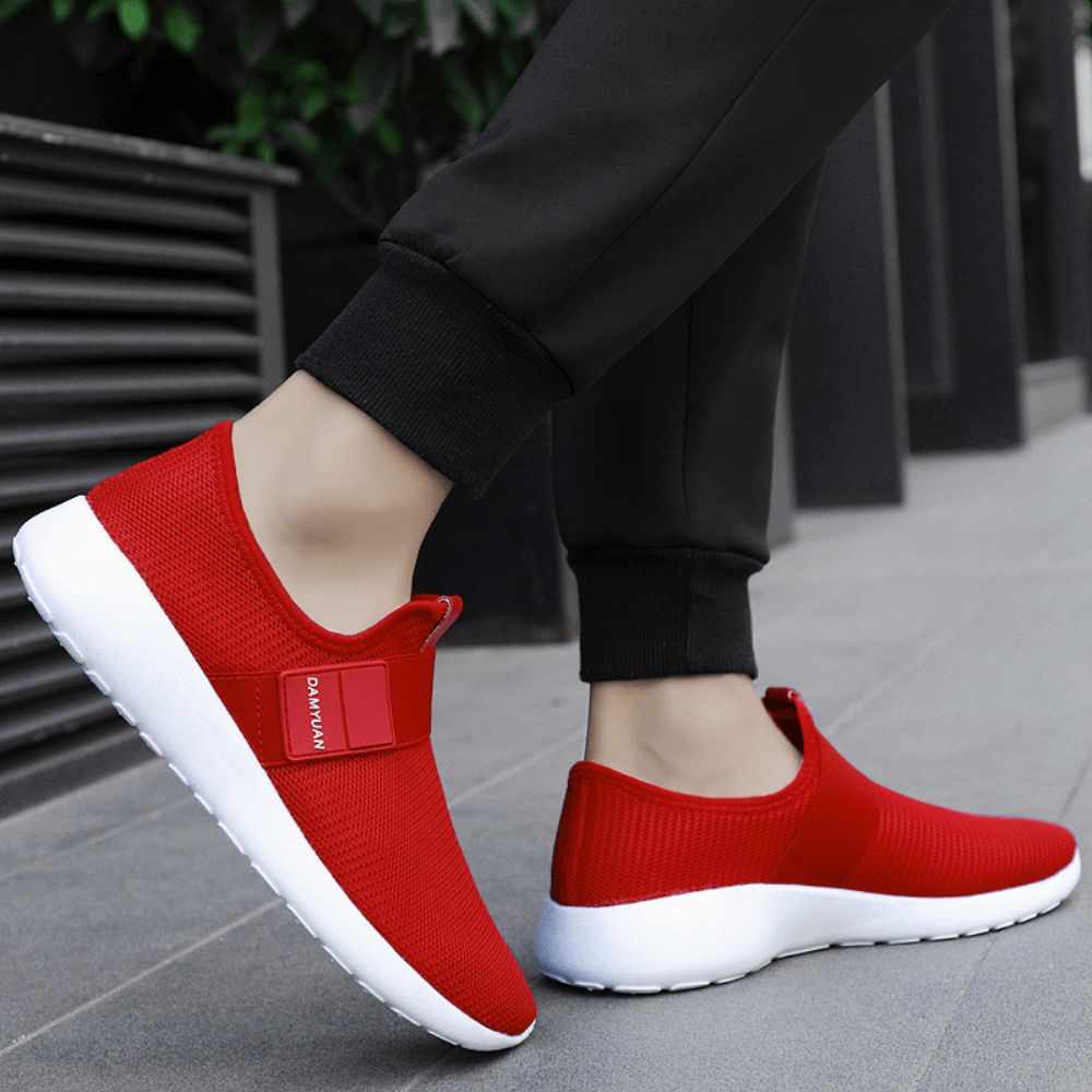 Heren Casual Mesh Sneakers Ademende Lichtgewicht Sneakers