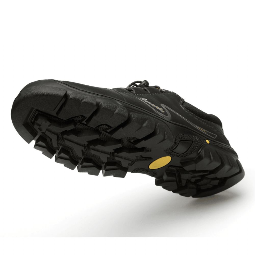 Heren Echt Leer Antislip Elastisch Kant Casual Outdoor Wandelschoenen