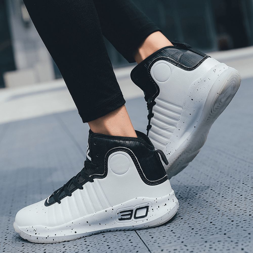 Heren High Top Wearable Ademende Casual Sport Basketbal Sneakers