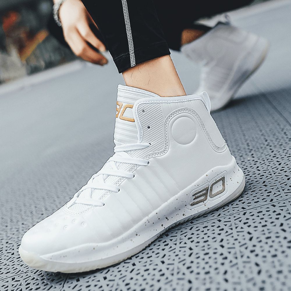 Heren High Top Wearable Ademende Casual Sport Basketbal Sneakers