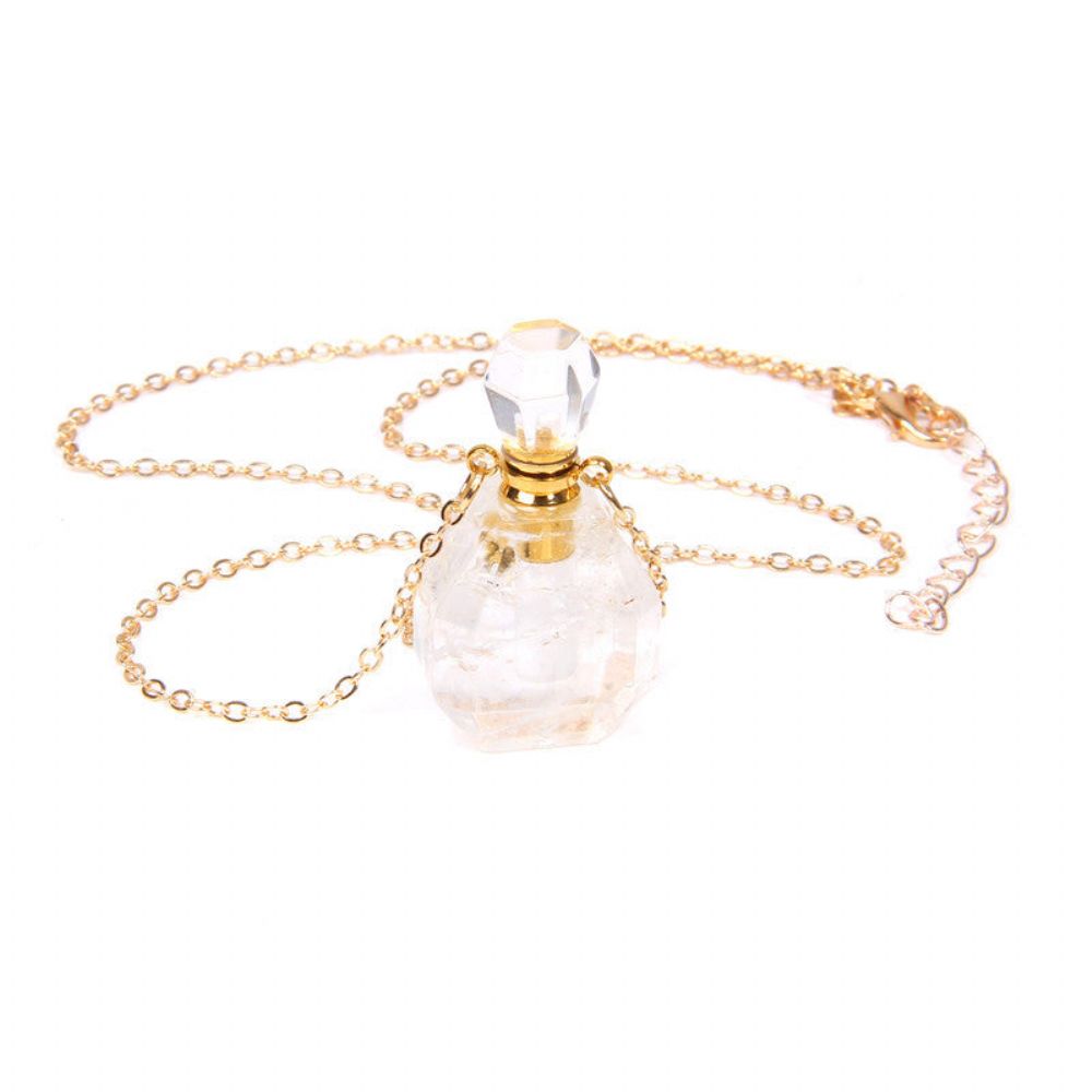 Parfumflesje Kristal Hanger Ketting