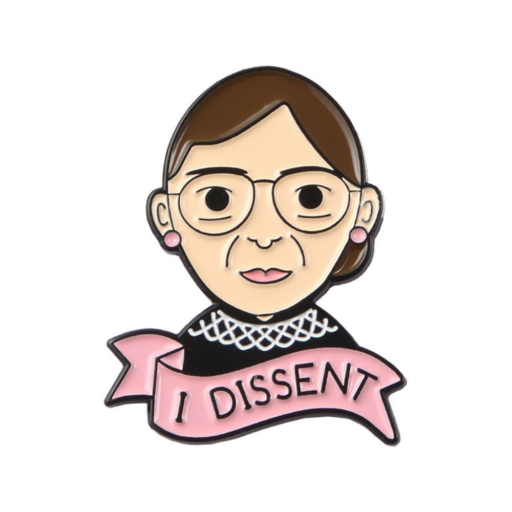 Ruth Bader Ginsburg Broche Feministisch Embleem