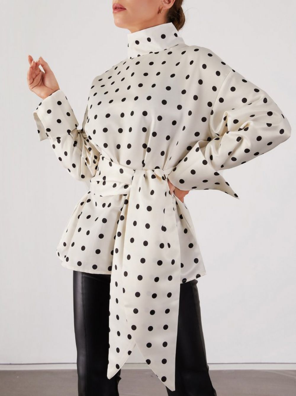 Statement Losse Polka Dots Daily Top