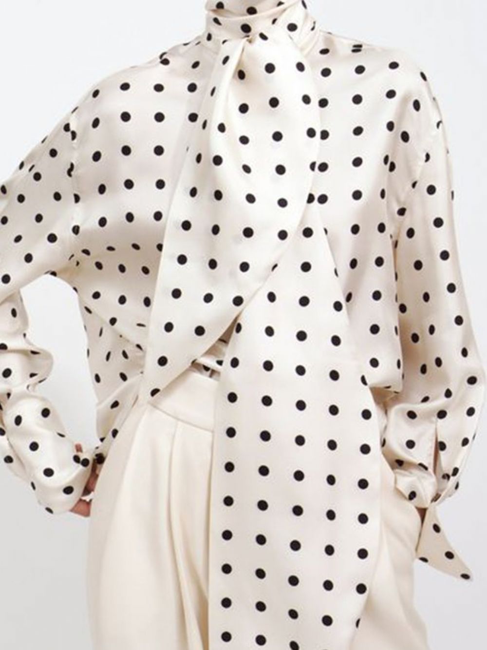 Statement Losse Polka Dots Daily Top