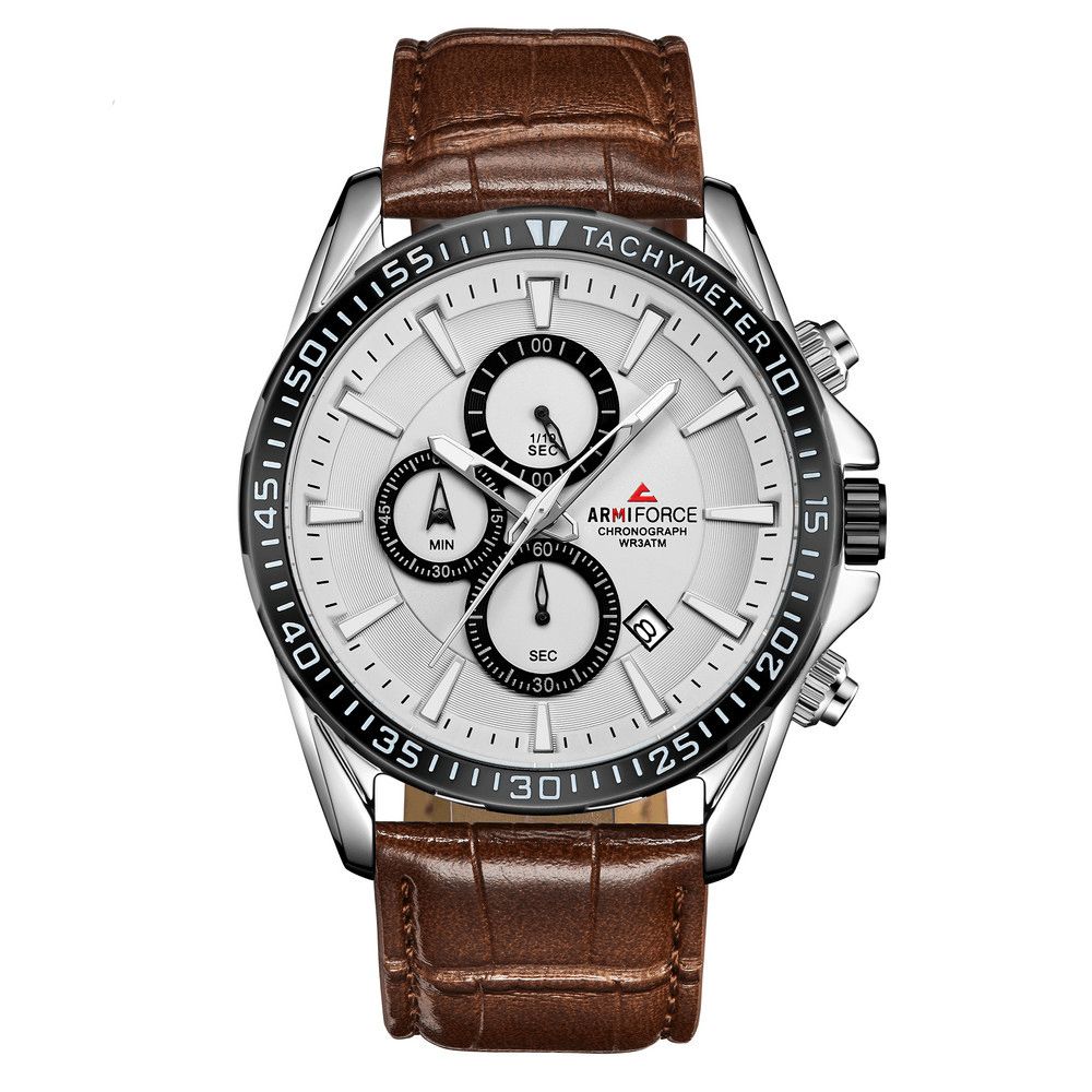 Armiforce Af8001 Kalender Casual Sport Heren Horloges Waterdicht Datumweergave Quartz Horloge