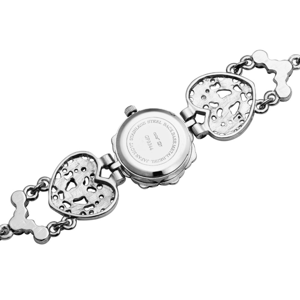 Asj Mode Elegante Bloemvormige Dames Horloge Quartz Horloge Armbanden