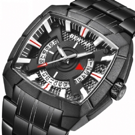 Benyar 5130 Mode Herenhorloge 3Atm Waterdicht Lichtgevend Kwartshorloge