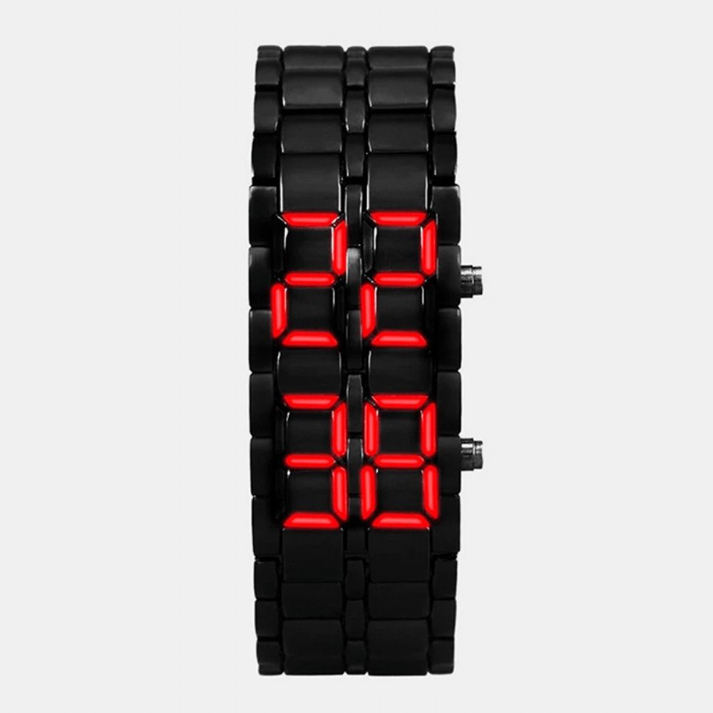 Binaire Led-Display Paar Horloge Waterdichte Digitale Armband Horloges