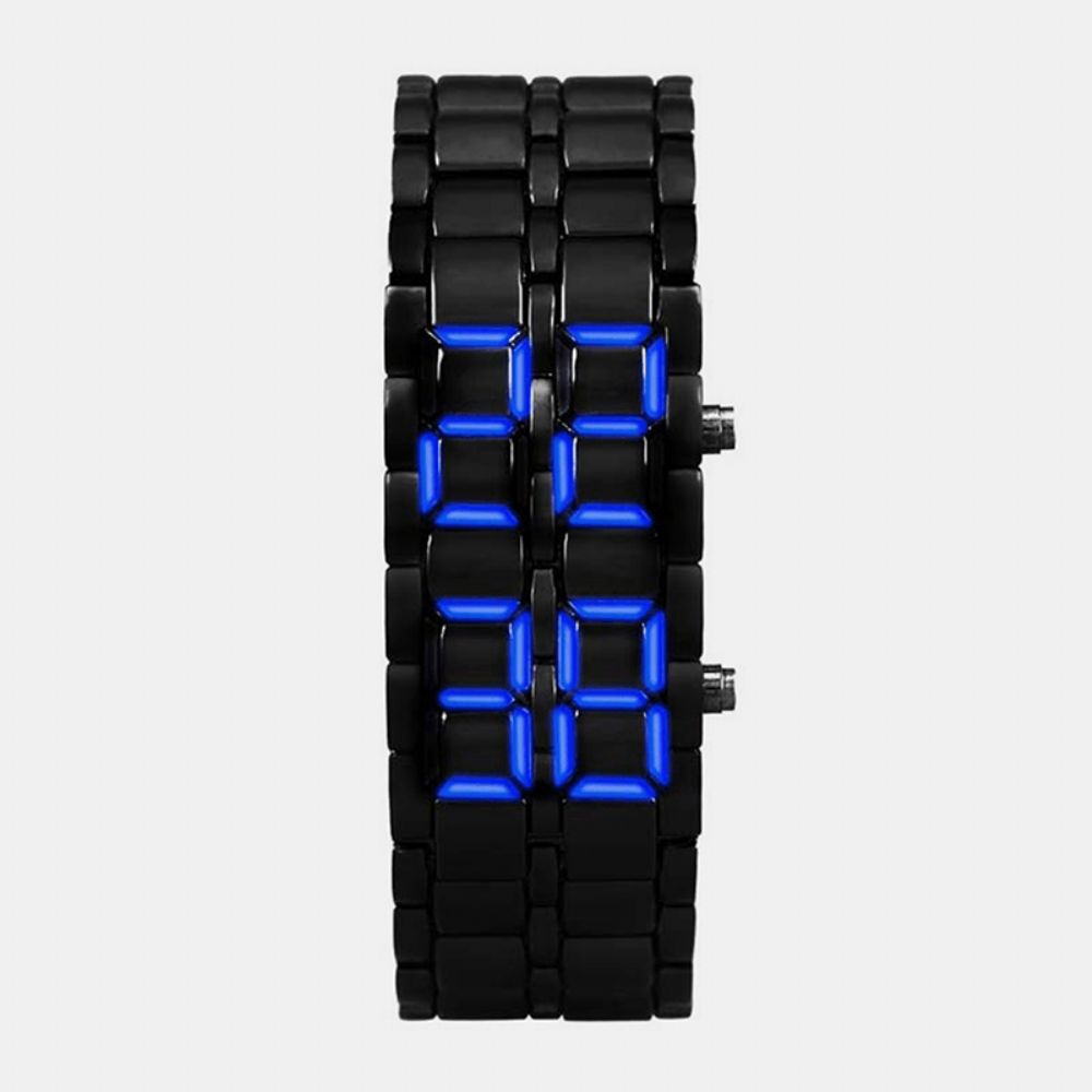 Binaire Led-Display Paar Horloge Waterdichte Digitale Armband Horloges