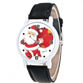 Cartoon Santa Claus Gift Pattern Cute Kinderhorloge Mode Kinderen Kwarts horloge