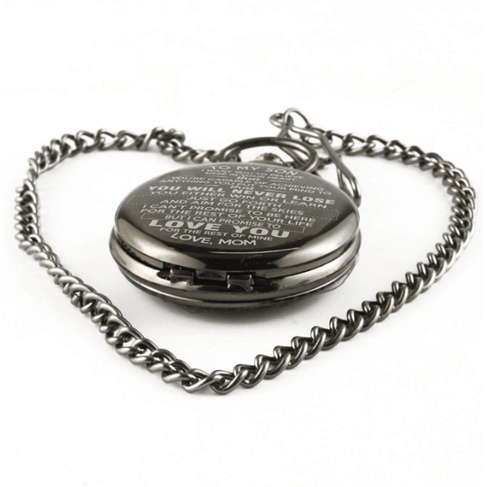 Deffrun Mode Legering Met Ketting Ketting Kwarts Zakhorloge Moederdag Cadeau