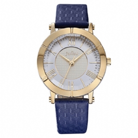 Julius 789 Mode Luxe Lederen Band Dames Student Quartz Horloge