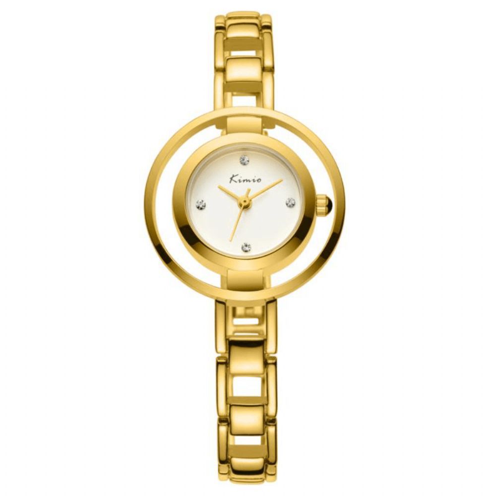 Kimio Kw6100S Mode Dames Quartz Horloge Eenvoudig Dames Jurk Horloge