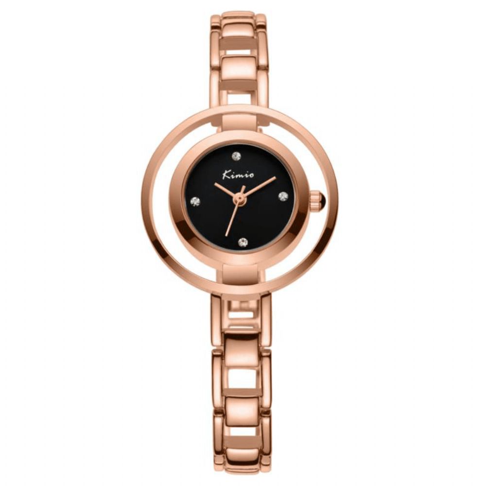 Kimio Kw6100S Mode Dames Quartz Horloge Eenvoudig Dames Jurk Horloge