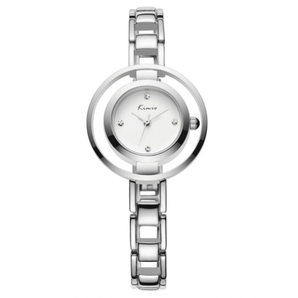 Kimio Kw6100S Mode Dames Quartz Horloge Eenvoudig Dames Jurk Horloge