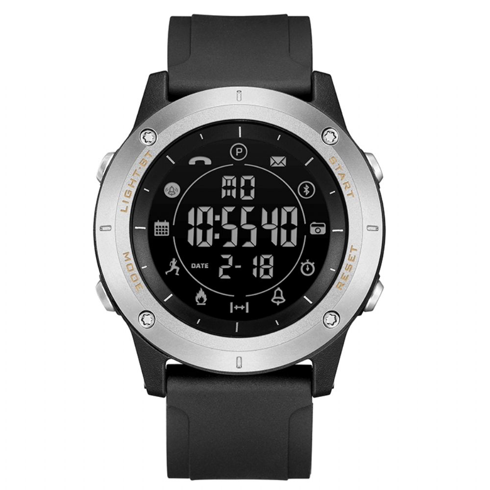 Lees R5011 Bt4.0 Stappentelling Bericht Oproepherinnering Wekker Remote Camera Smart Digitaal horloge