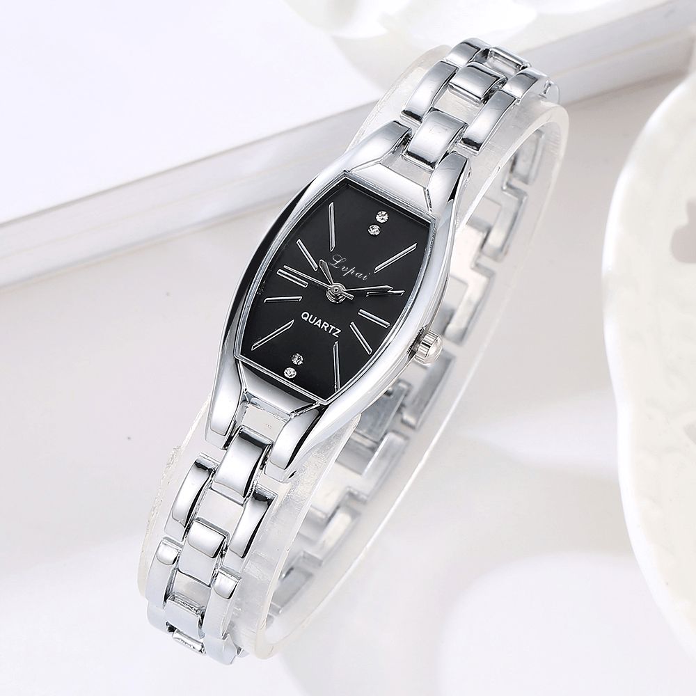 Lvpai Lp104 Unieke Stijl Elegante Dames Armband Horloge Stalen Band Quartz Horloge