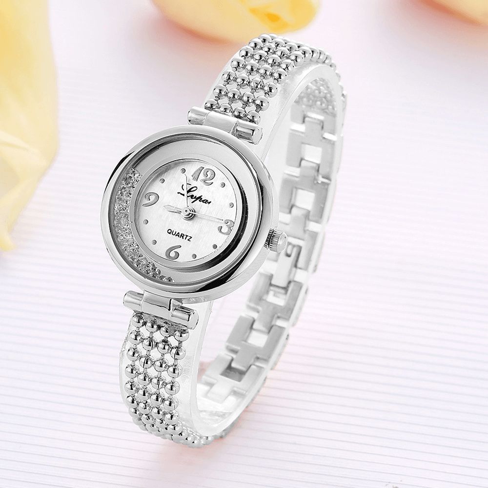 Lvpai P132 Elegant Design Shining Dames Armband Horloge Strass Quartz Horloge