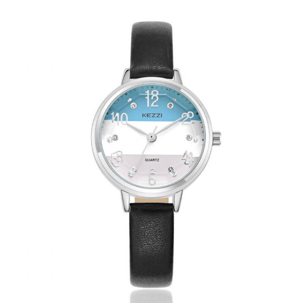 Mode Dames Quartz Horloge Casual Dames Strass Polshorloge