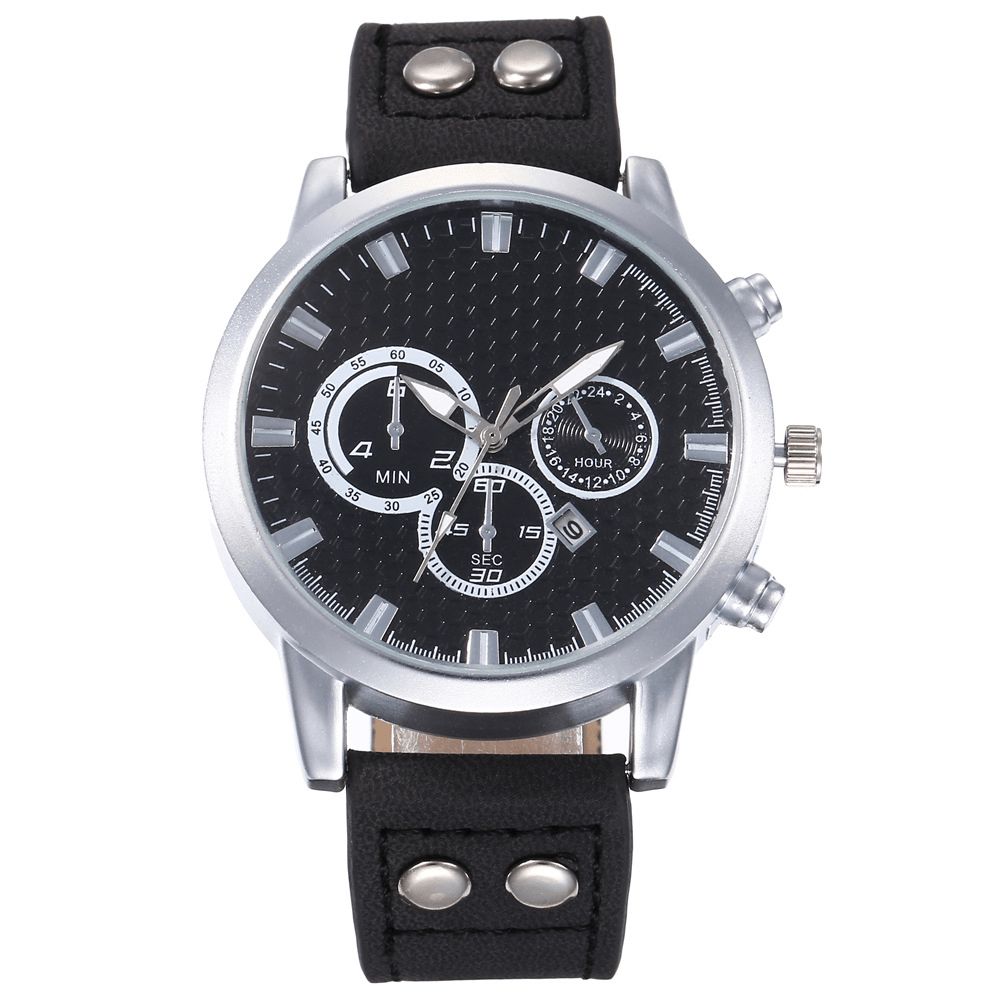 Mode Elegante Legering Sport Zakelijke Casual Riem Mannen Horloge Quartz Horloge