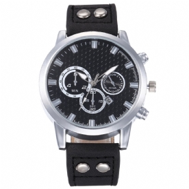 Mode Elegante Legering Sport Zakelijke Casual Riem Mannen Horloge Quartz Horloge