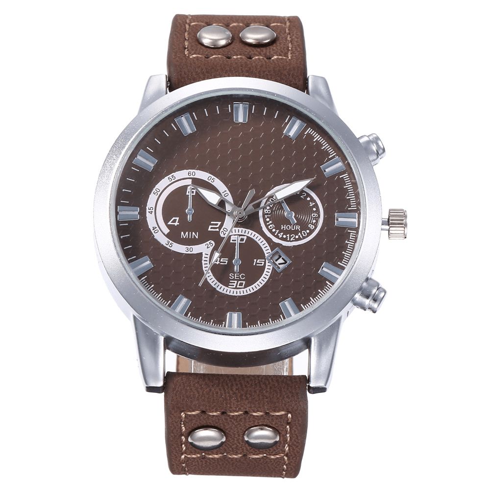 Mode Elegante Legering Sport Zakelijke Casual Riem Mannen Horloge Quartz Horloge