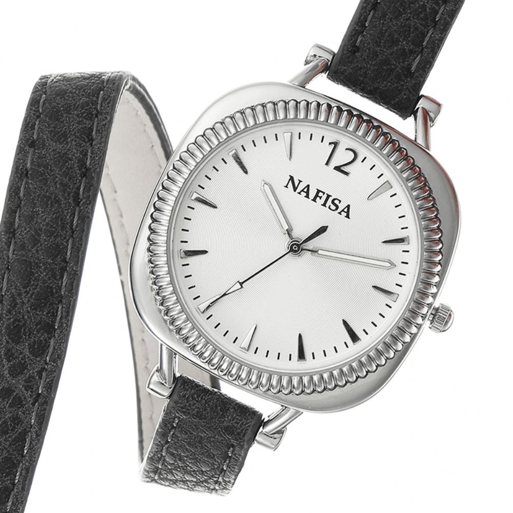 Nafisa Elegant Dames Quartz Horloge Mode Band Cadeau Horloge Casual Dames Jurk Armband Horloge