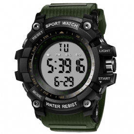 Sanda 359 Digitaal Horloge Militaire Multifunctionele Stopwatch Waterdicht Studentenhorloge Heren