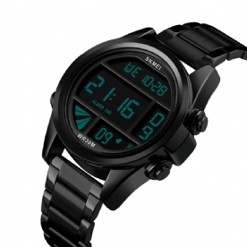 Skmei 1448 Mode Herenhorloge Multifunctioneel Waterdicht Sport Digitaal Horloge