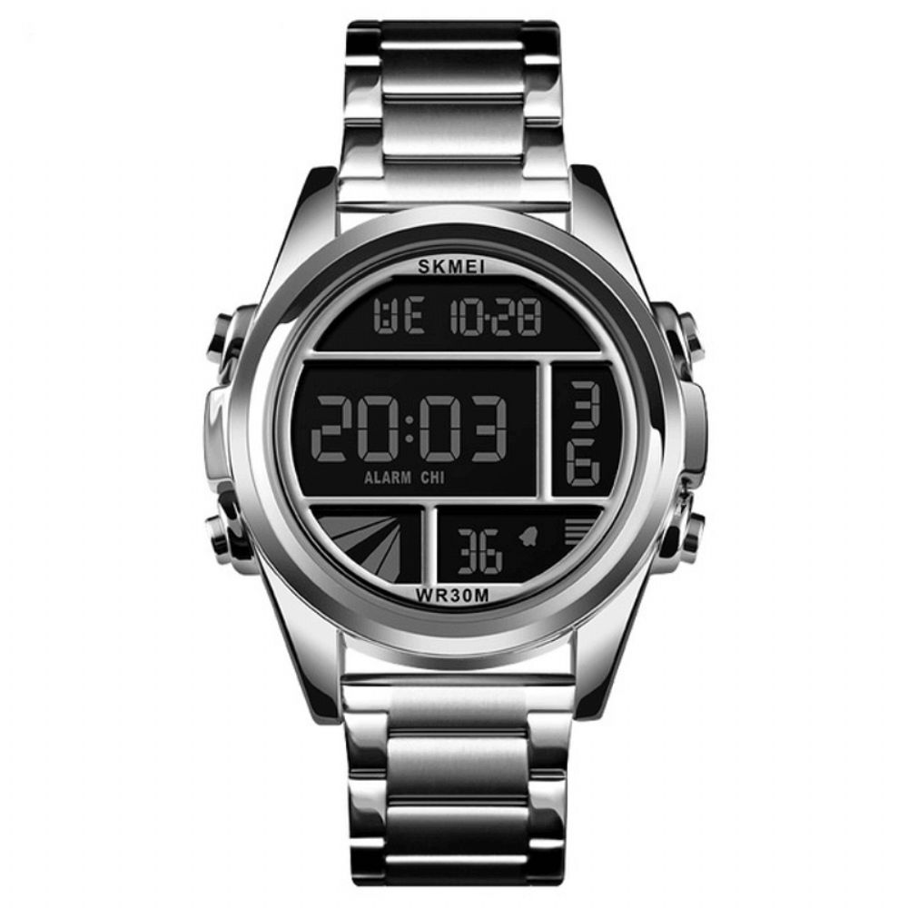 Skmei 1448 Mode Herenhorloge Multifunctioneel Waterdicht Sport Digitaal Horloge