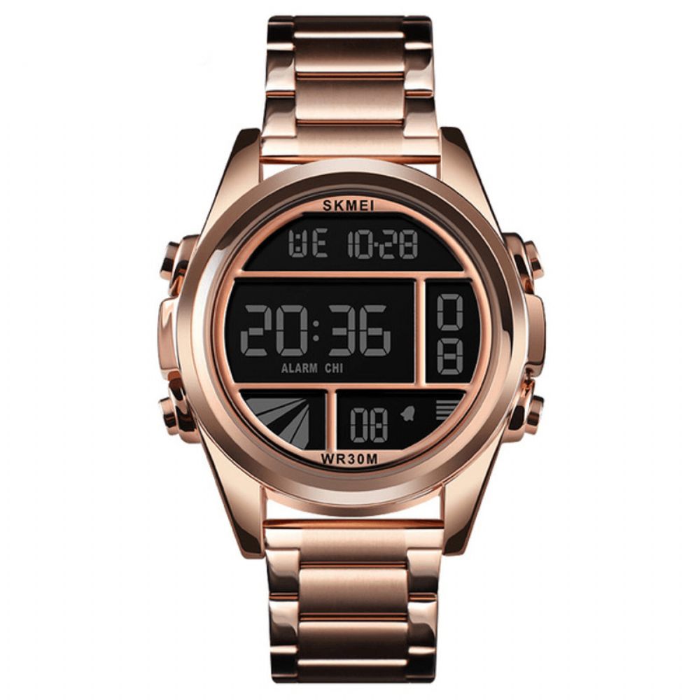 Skmei 1448 Mode Herenhorloge Multifunctioneel Waterdicht Sport Digitaal Horloge