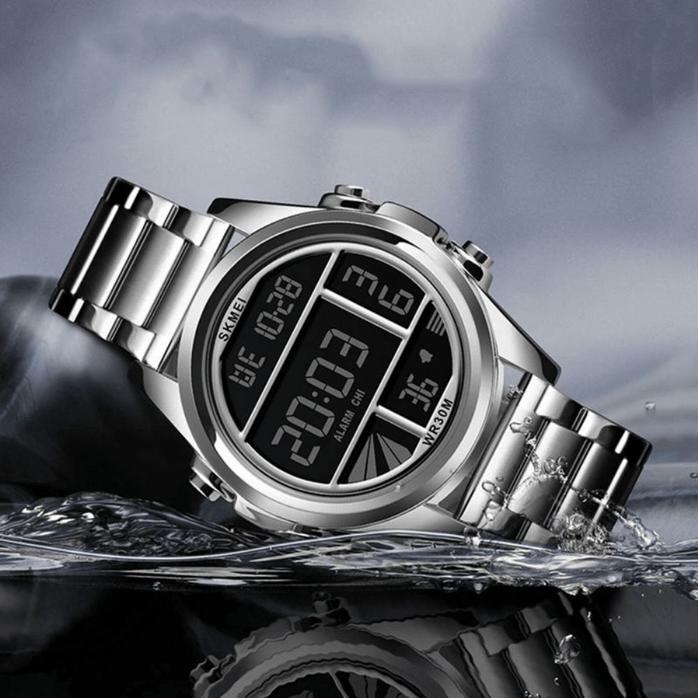 Skmei 1448 Mode Herenhorloge Multifunctioneel Waterdicht Sport Digitaal Horloge