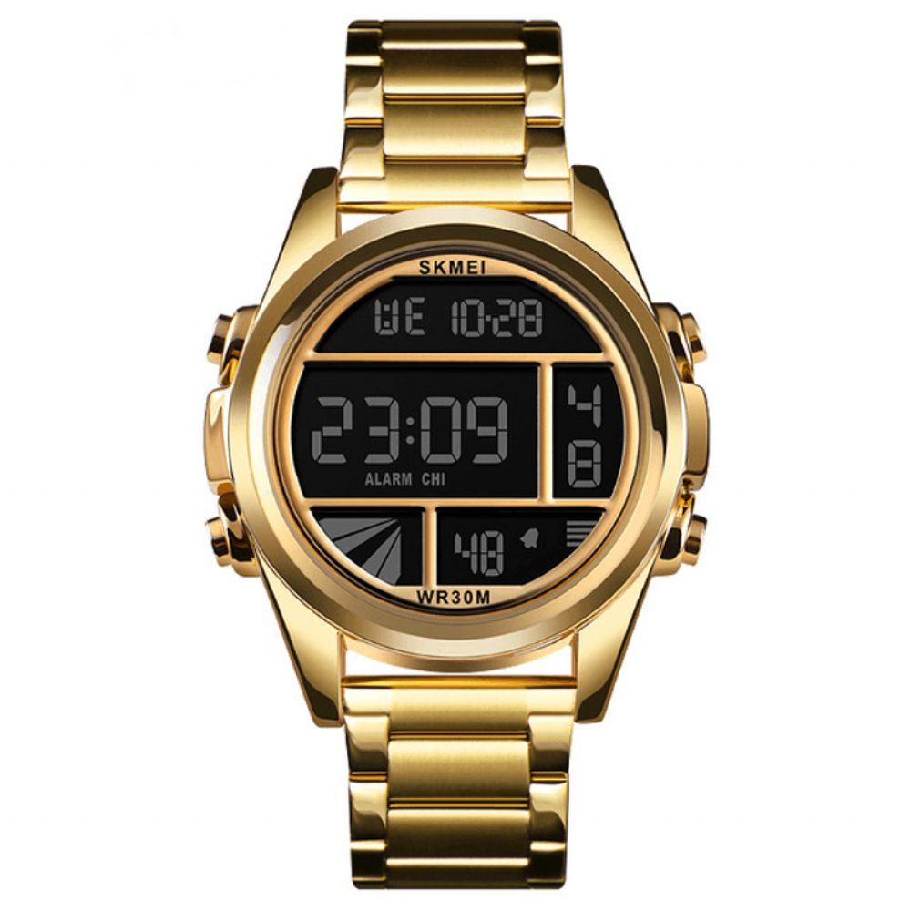 Skmei 1448 Mode Herenhorloge Multifunctioneel Waterdicht Sport Digitaal Horloge