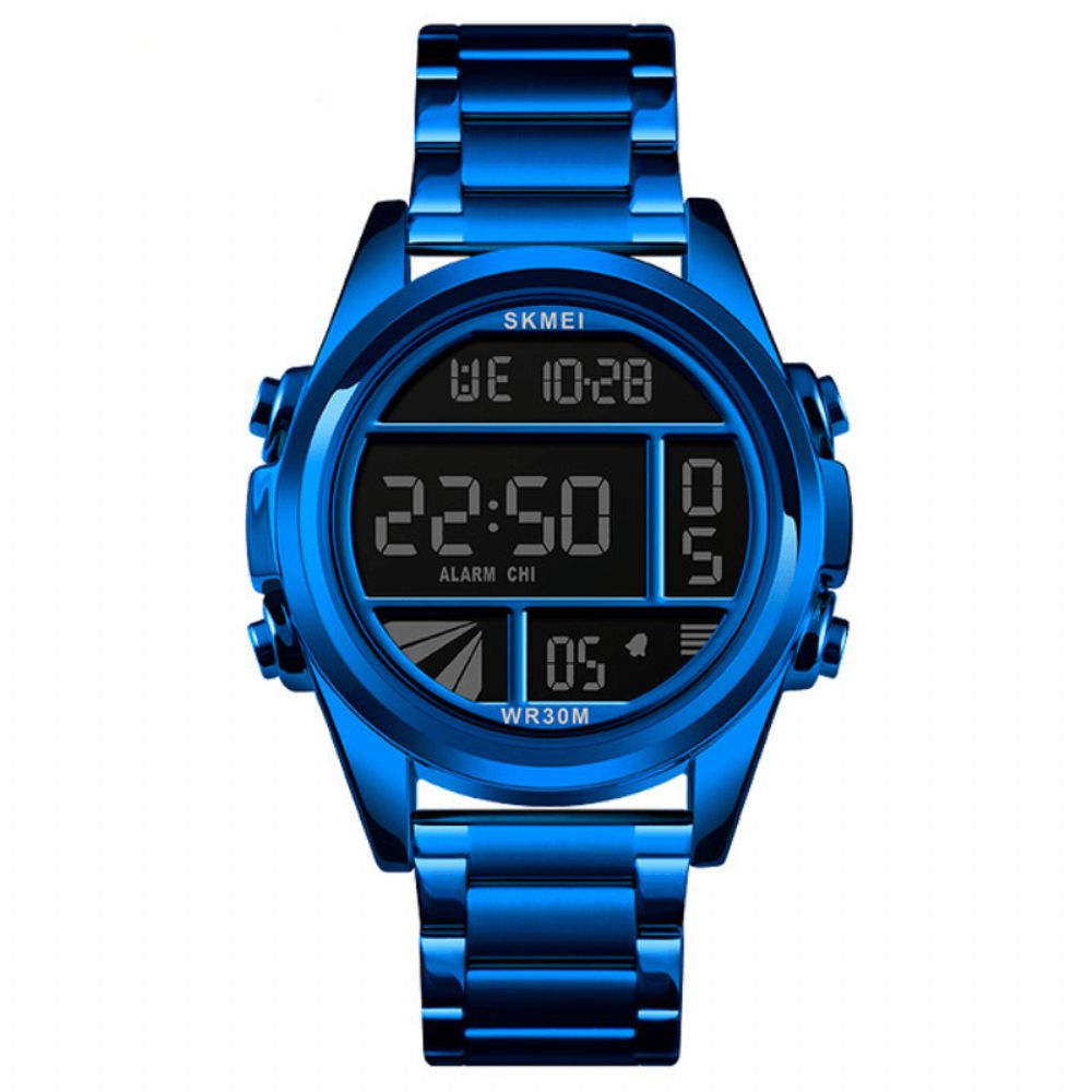 Skmei 1448 Mode Herenhorloge Multifunctioneel Waterdicht Sport Digitaal Horloge